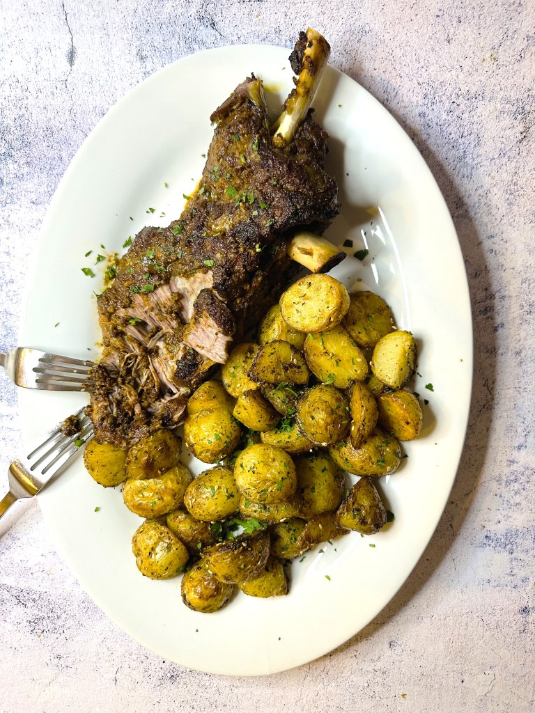 Slow Roasted Lamb Shawarma with Za'atar Roast Potatoes Best Recipes UK