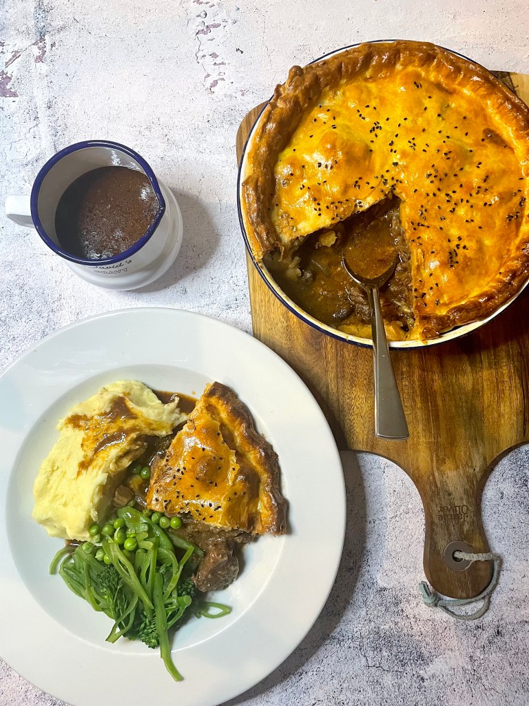 Steak, Mushroom & Stilton Pie Best Recipes UK